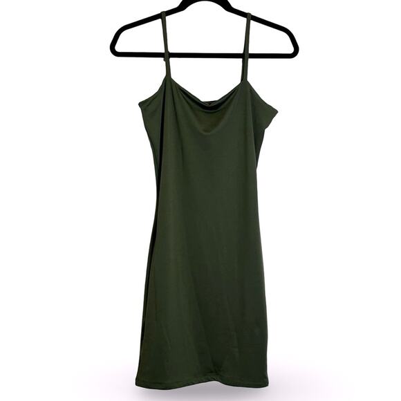 Cotton On Bodycon Mini Dress Size Small Spaghetti Straps Festival Casual Stretch - Picture 2 of 5